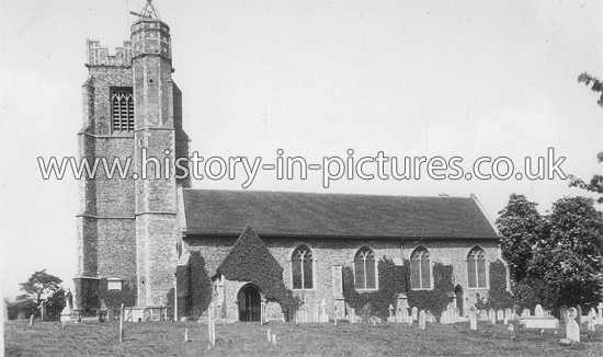 St Andrew Church, Earls Colne, Essex. c.1920s